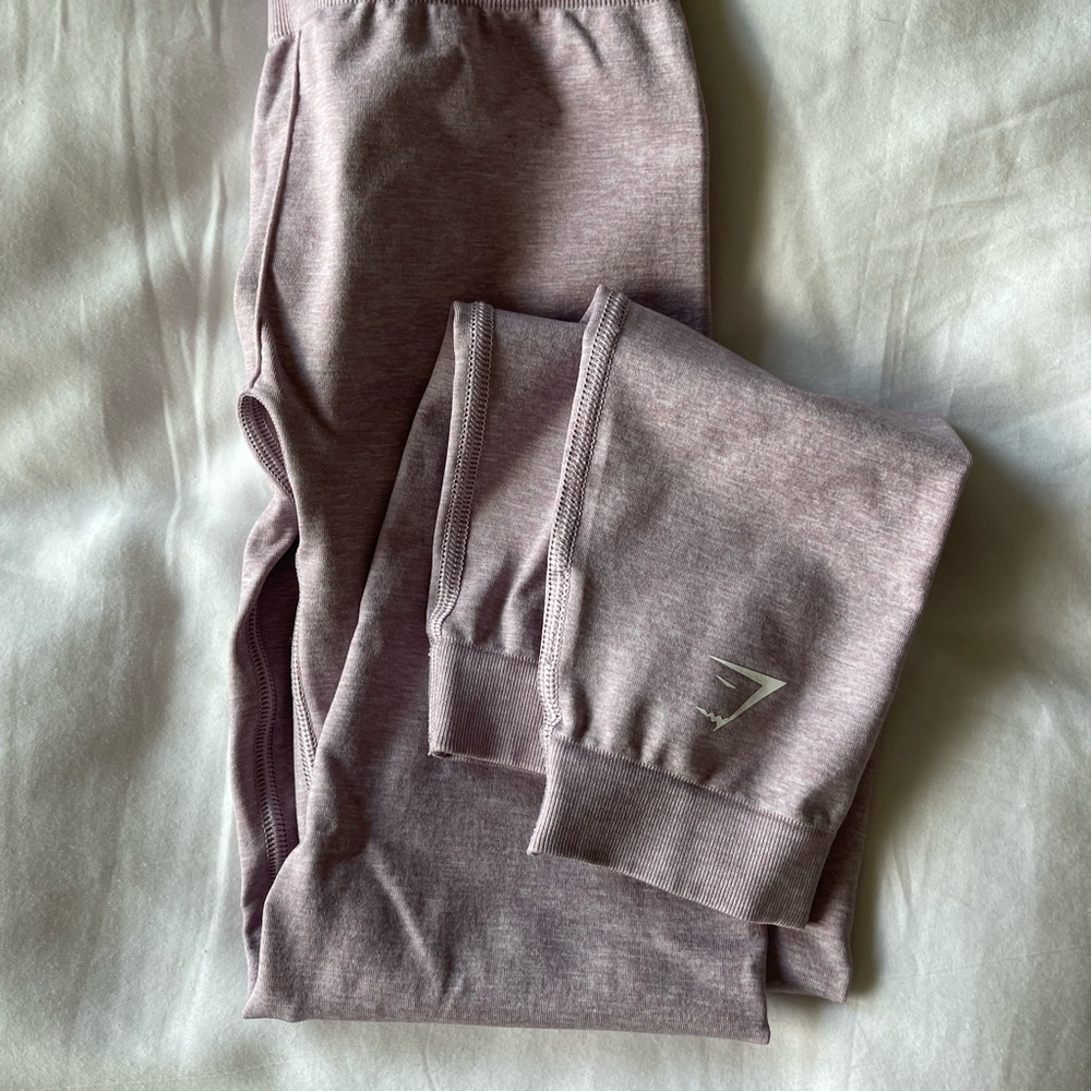 Gymshark light pink leggings size small